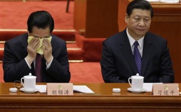 President Xi Jinping during the opening ceremony of a CPPCC meeting.
