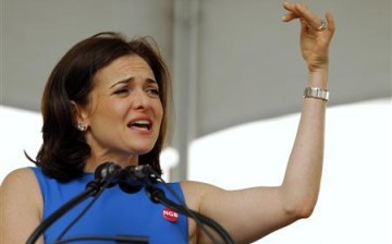 Facebook COO Sheryl Sandberg 