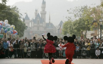 Hong Kong Disneyland hits record-breaking sales of $42.84 million.