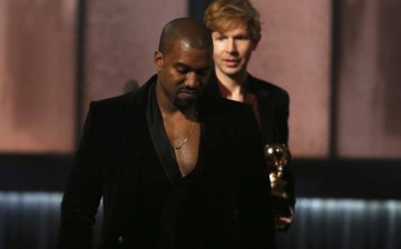 Kanye West (L) and Beck (R)