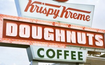 Krispy Kreme sign