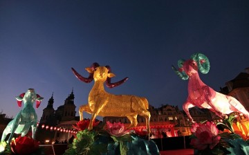The Chinese people welcome the New Year or the Year of the Goat with celebrations and festivities all over the world. 