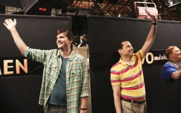 Ashton Kutcher and Jon Cryer