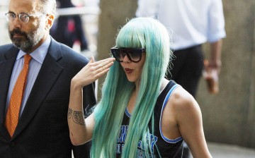 Actress Amanda Bynes arrives for a court hearing at Manhattan Criminal Court in New York