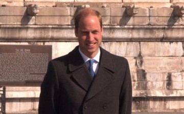 Prince William, Duke of Cambridge, during his visit to the Forbidden City on March 2.
