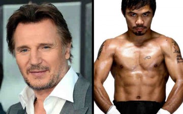 Liam Neeson, Manny Pacquiao
