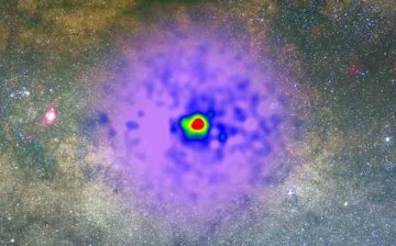Gamma rays at centre of Milky Way 