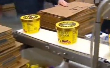 Blue Bell ice cream production line