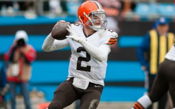 Cleveland Browns quarterback Johnny Manziel