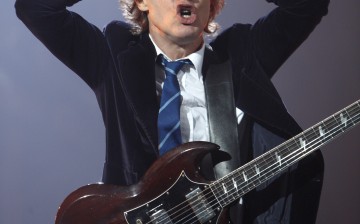 AC/DC guitarist Angus Young