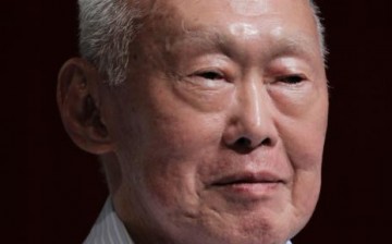 Former Singapore Prime Minister Lee Kuan Yew (LKY) Smiles 