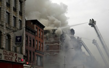 Fire in Manhattan