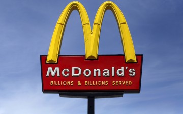 A McDonald's restaurant sign