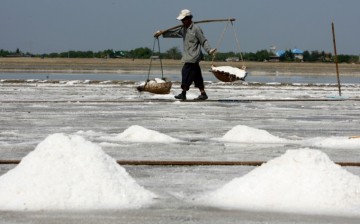 China is one of the world's largest consumers of salt.