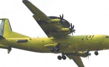 KJ-500, China’s new early-warning aircraft, designed by Shaanxi Aircraft Corporation, can track about 60 flying aircraft within the radius of 470 kilometers.