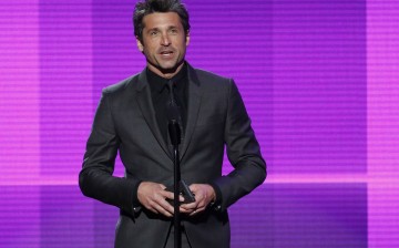 Actor Patrick Dempsey presents the award for favorite pop/rock band duo or group during the 42nd American Music Awards in Los Angeles, California November 23, 2014