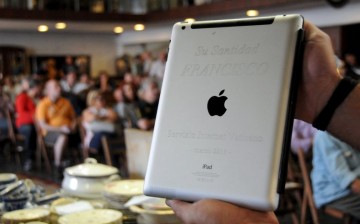 iPad of Pope Francis
