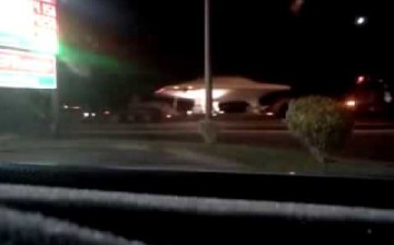 UFO Being Transported Near Area 51, Nevada
