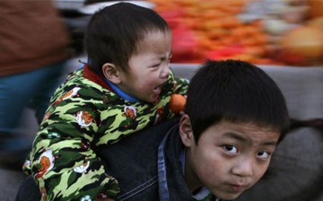 17.1 percent of China's population consists children aged 0-14 years old.