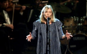 Musician Joni Mitchell