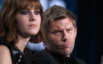 Actors Mary Elizabeth Winsted (L) and Mark Pellegrino participate in the A+E Network 