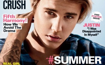 Pop Star Justin Bieber On The Cover Of Seventeen