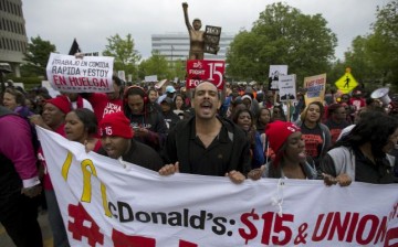 McDonald's protestors