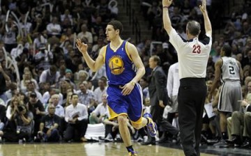 Golden State Warriors shooting guard Klay Thompson