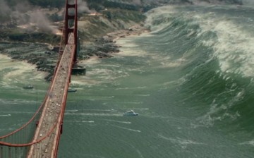 San Andreas tsunami