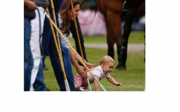 Duchess Of Cambridge Kate Middleton and Prince George