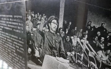 A photo of Jiang Qing, Mao Zedong’s wife, is displayed at a museum in Shantou, Guangdong Province. Qing is said to be one of several political figures whose speeches are being digitized by the CRC.
