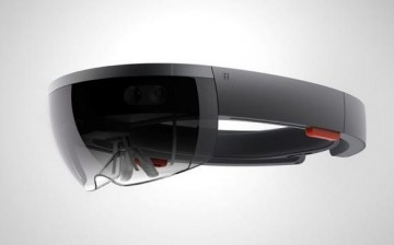 Microsoft HoloLens headset