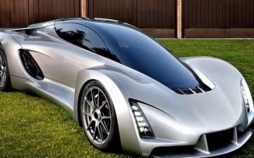 Blade Supercar From Divergent Microfactories