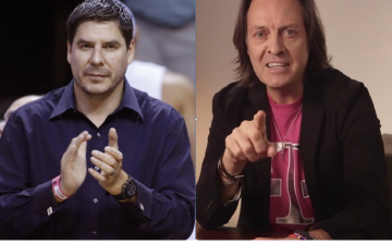 T-Mobile CEO John Legere and Sprint CEO Marcelo Claure