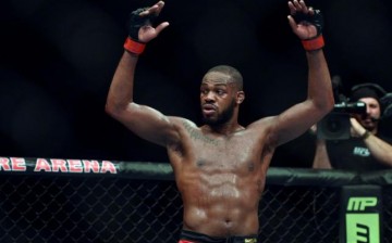 Jon Jones is back in the gym after being stripped of his UFC light heavyweight crown