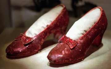 Judy Garland's Famous Red-Sequined Shoes From 'Wizard Of Oz'