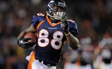 Demaryius Thomas plays for Denver Broncos as wide receiver.