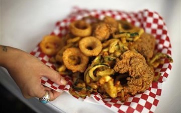 fried food platter