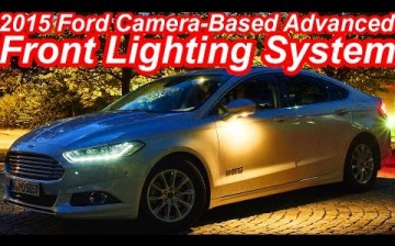 2015 Ford Camera-Based Advanced Front Lighting System