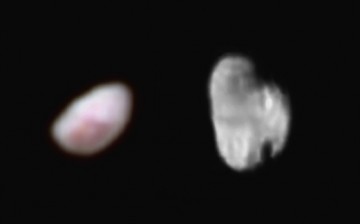 Pluto's tiny moons, Nix and Hydra show their true colors and surprising features to the New Horizons probe.