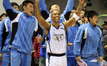 Stephon Marbury with the Beijing Ducks