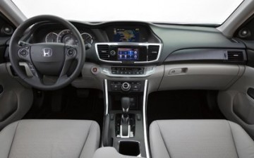 A display of interior part of the 2015 Honda Accord Sedan