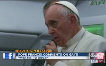 Pope Francis has answered LGBT issue. 