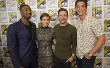 Josh Trank's 'Fantastic Four' stars Michael B. Jordan, Kate Mara, Jamie Bell and Miles Teller as Johnny Storm, Sue Storm, Ben Grimm/The Thing and Reed Richards, respectively.