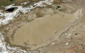 The Tarim basin in China is one of the driest places in the world that also holds a hidden ocean underneath.