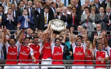 Arsenal wins the 2015 Community Shield match, 1-0, over Chelsea.