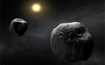 Antiope, discovered in 1866 by the German astronomer R. Luther, is located in the outer part of the main asteroid belt. 