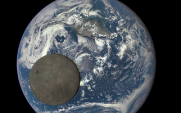 This image shows the far side of the moon.