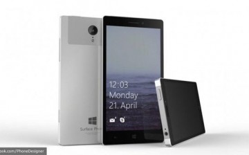 A rumored image of the much-anticipated Microsoft Surface Phone, which is codenamed as Project Juggernaut Alpha.