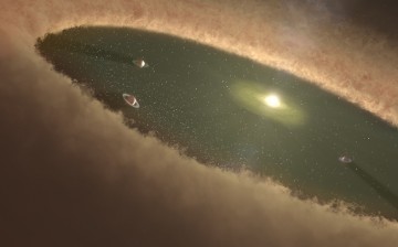 Southwest Research Institute scientists used computer simulations to nail down how Jupiter and Saturn evolved in our own solar system. These new calculations show that the cores of gas giants likely formed by gradually accumulating a population of planeta
